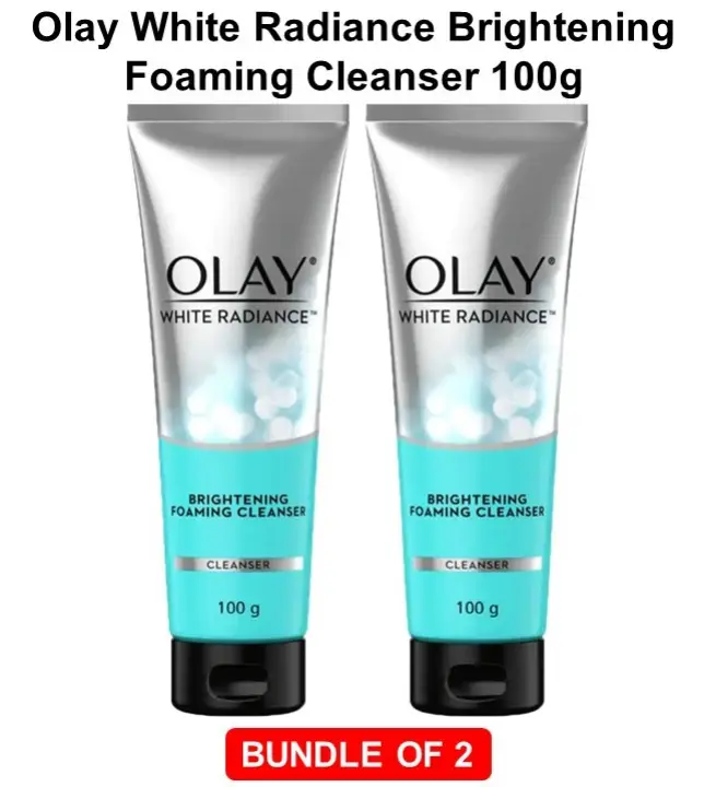 olay brightening foaming cleanser
