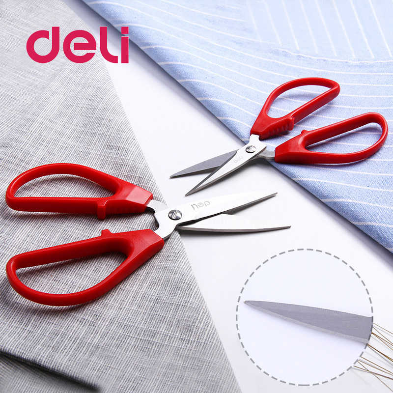 (1 Cây) Kéo cắt thùng văn phòng 170mm Deli 6036
