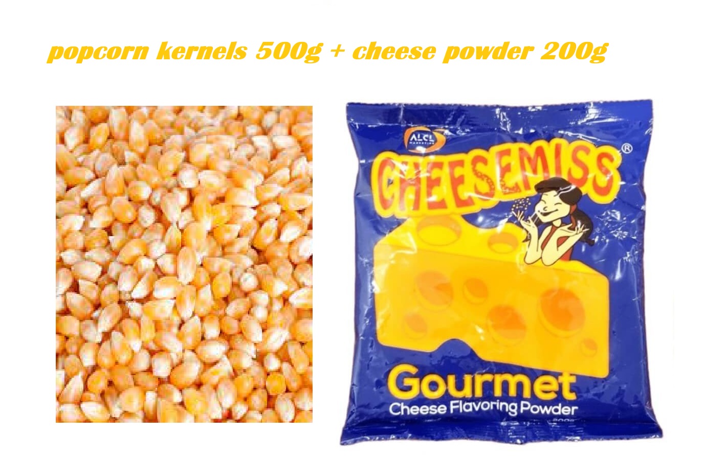 Popcorn Kernel 500g + Cheese Powder 200g Lazada PH
