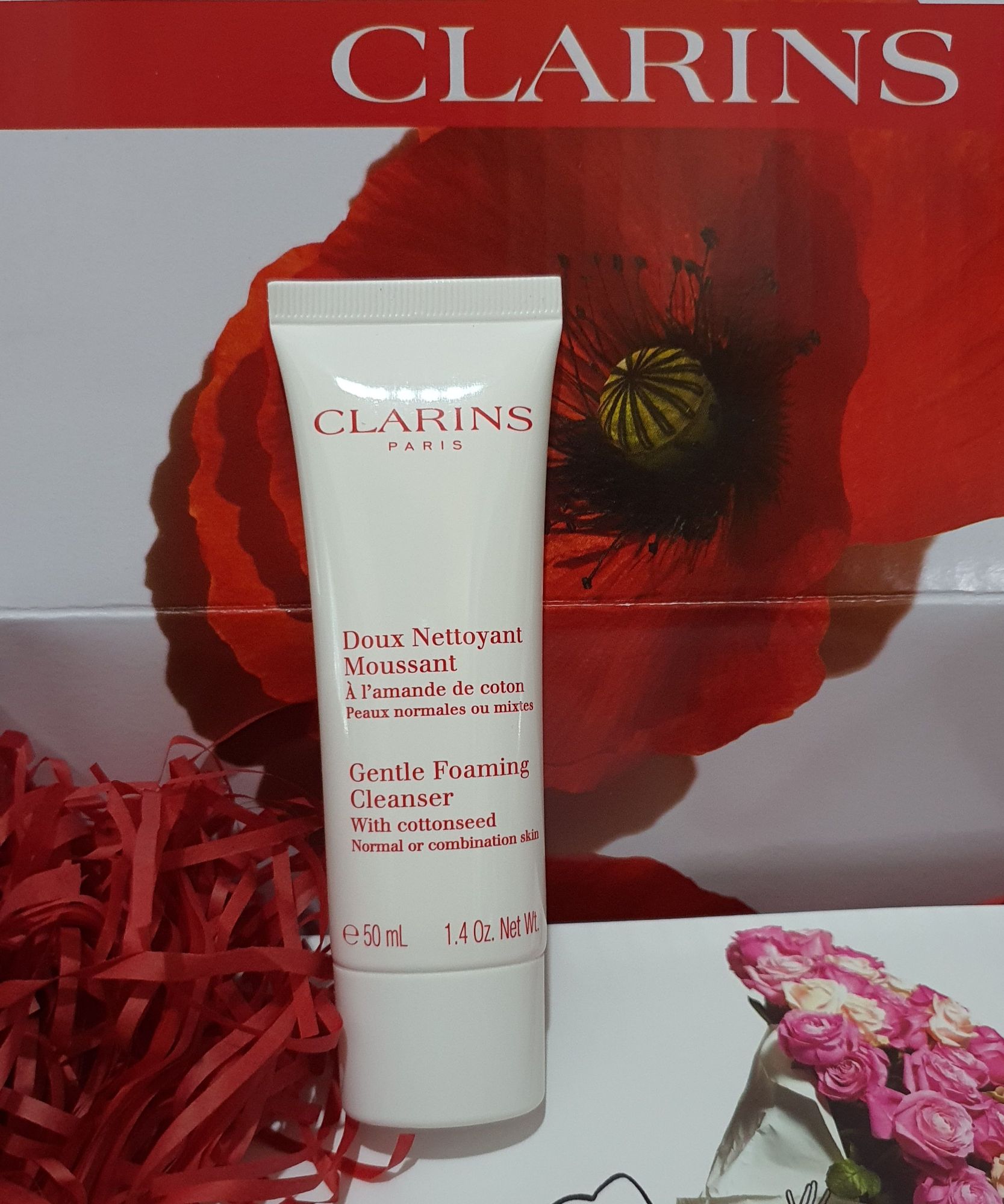 clarins gentle foaming cleanser 50ml