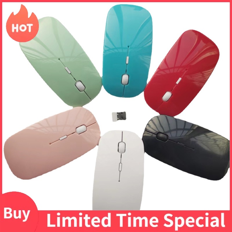 2.4G Wireless Mouse USB Receiver Ultra Slim for PC Laptop Gaming Optical Mouse