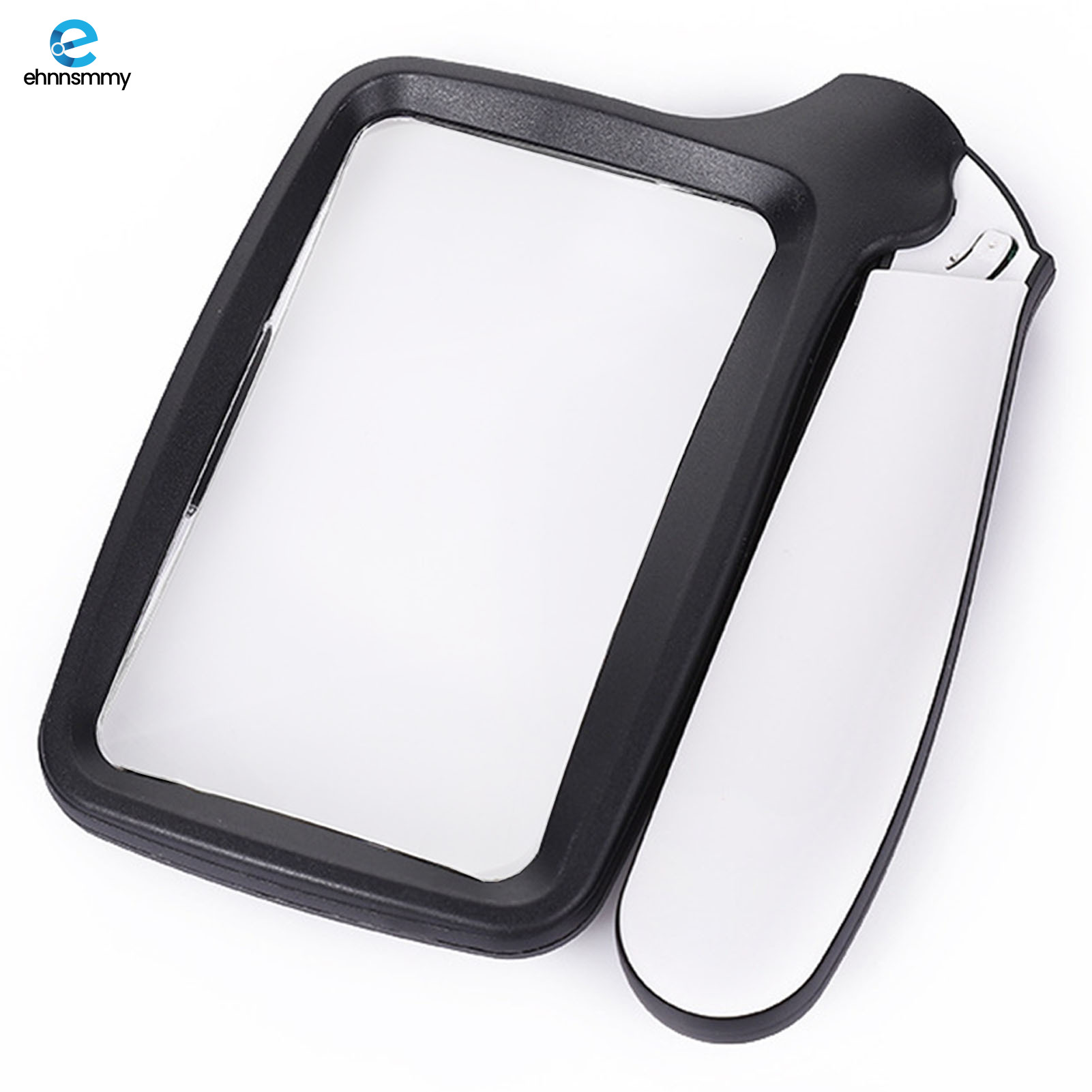 Rectangle LED Magnifying Glass 5 LED Illuminated Lighted Magnifier Evenly Lit Viewing Perfect for Reading Small Print