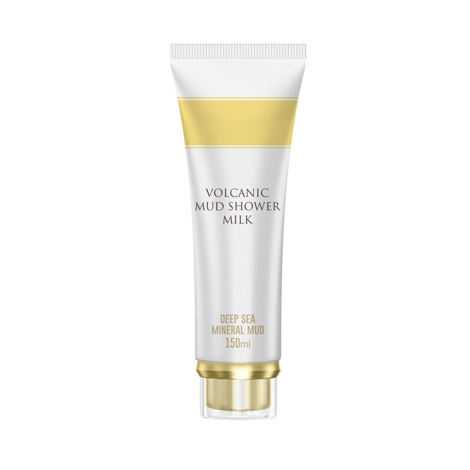 Jaysuing Volcanic Mud Whitening Shower Gels Exfoliating Moisturizing