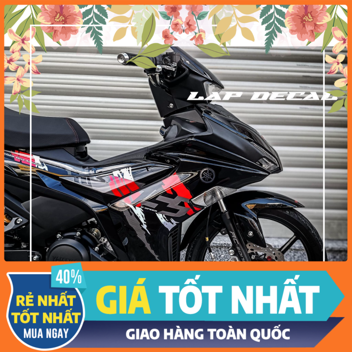 Tem rời Exciter 155 - Mẫu Y16ZR Special đỏ đen