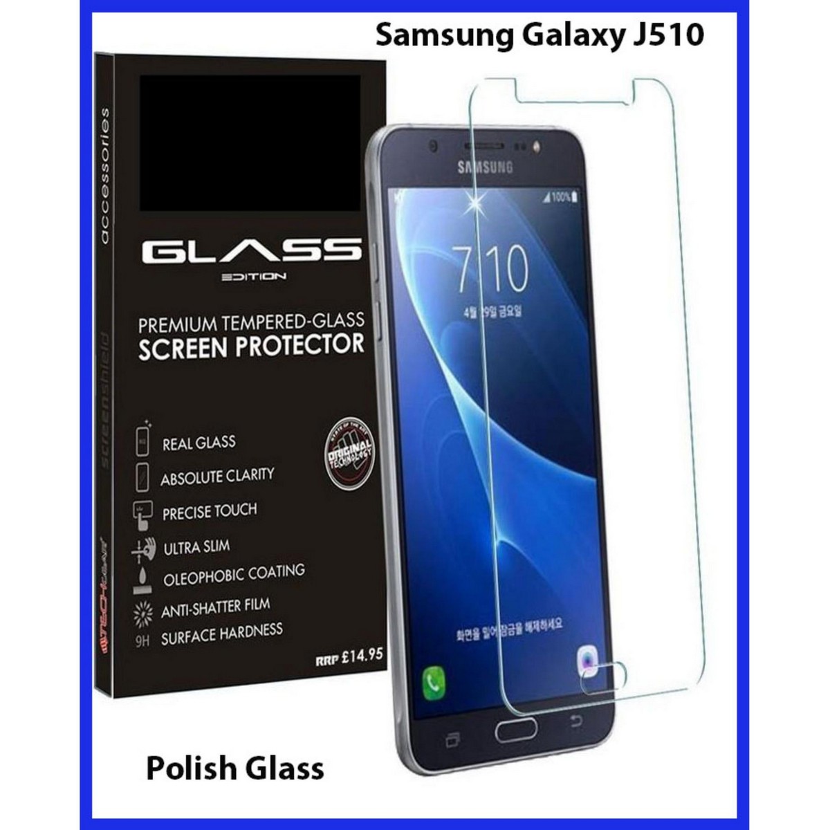 Samsung Galaxy J5 2016 Tempered Glass Screen Protector Polish Glass For Samsung Galaxy J5 2016