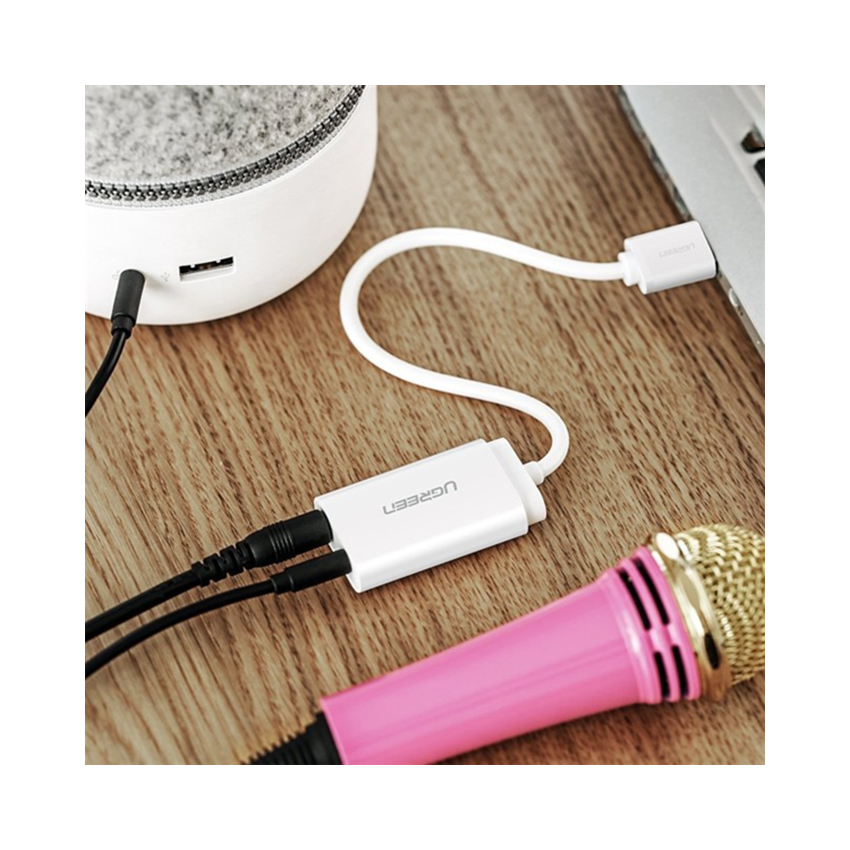CARD SOUND USB 2.0 TO 3.5MM UGREEN 30143