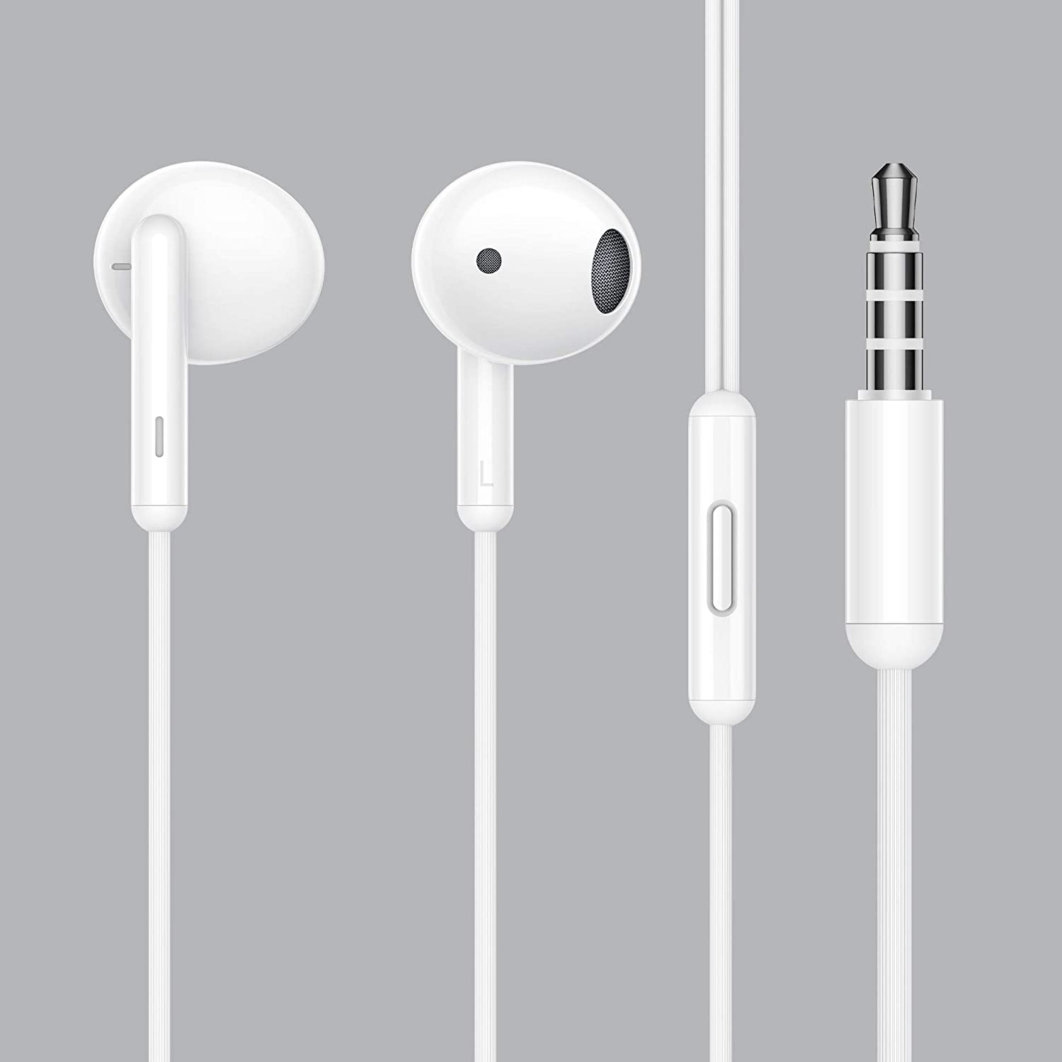 realme white earbuds