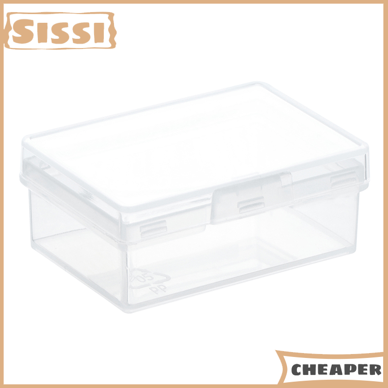SISSI dung lượng lớn trong suốt lưu trữ mỹ phẩm nhựa hộp cầu chì trường hợp hiển thị