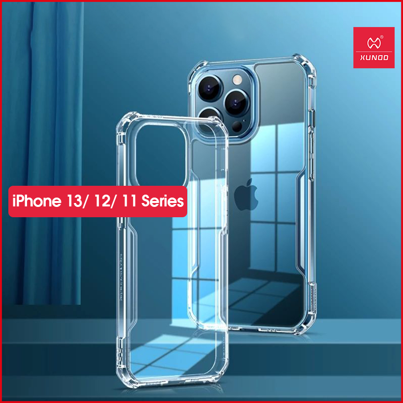 [Giao Hỏa Tốc] Ốp lưng XUNDD iPhone 13/ 13 Pro/ Max/ 12/ 12 Pro/ Max/ 11/ 11 Pro/ Max (BEETLE SERIES) - Trong