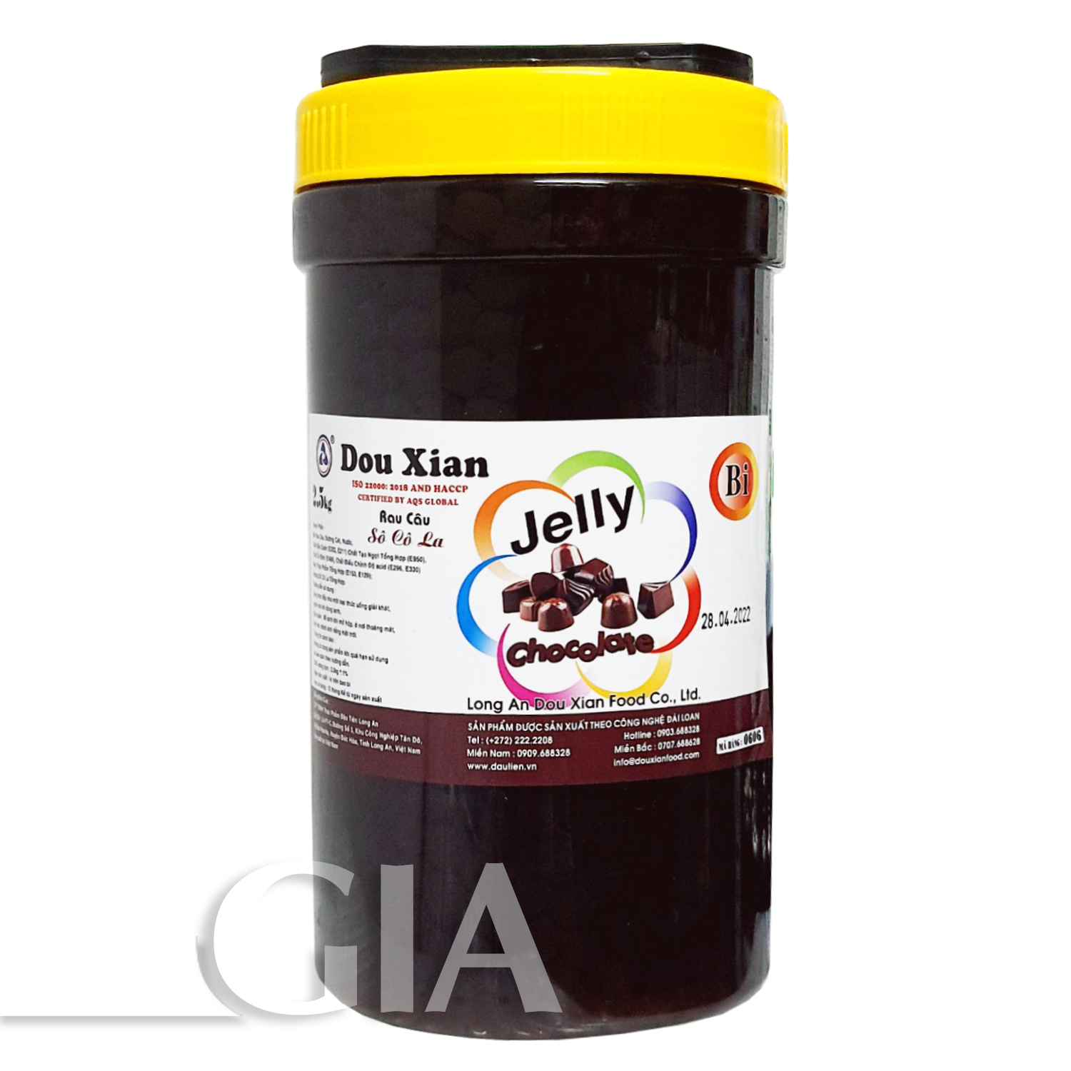 Thạch rau câu bi Douxian hộp 2.5kg nhiều loại - Gia store