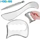 Stainless Steel Gua Sha Scraping Massage Tool Set Muscle Scraper Tool for Back,Leg, Arm, Neck, Shoulder and Whole Body Acupoints. 