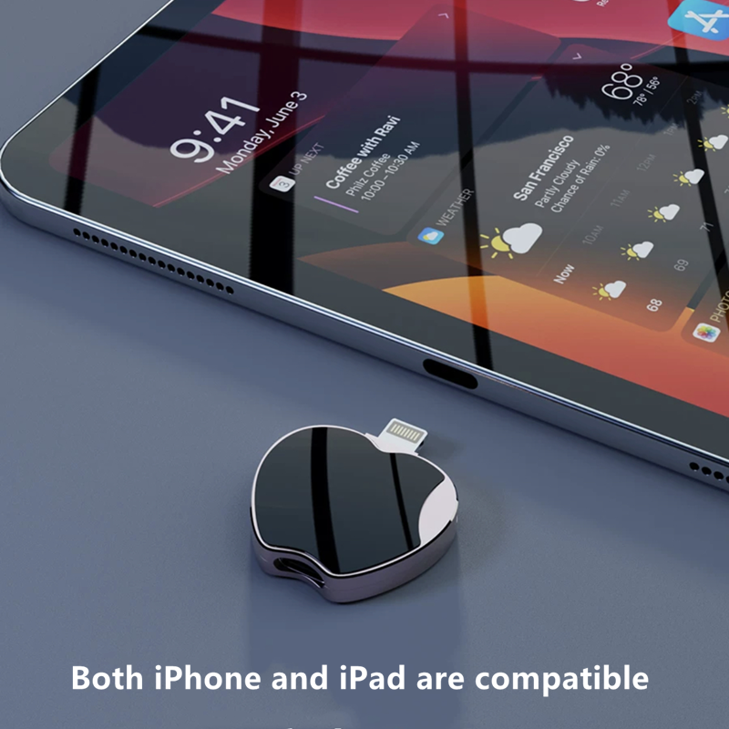 Ugreen Ổ cứng di động OTG 512GB 1TB IOS lưu trữ bên ngoài Pendrive cho iphone14/13/12/11/x/8/7/6 Bộ nhớ máy tính cá nhân USB OTG Stick Key