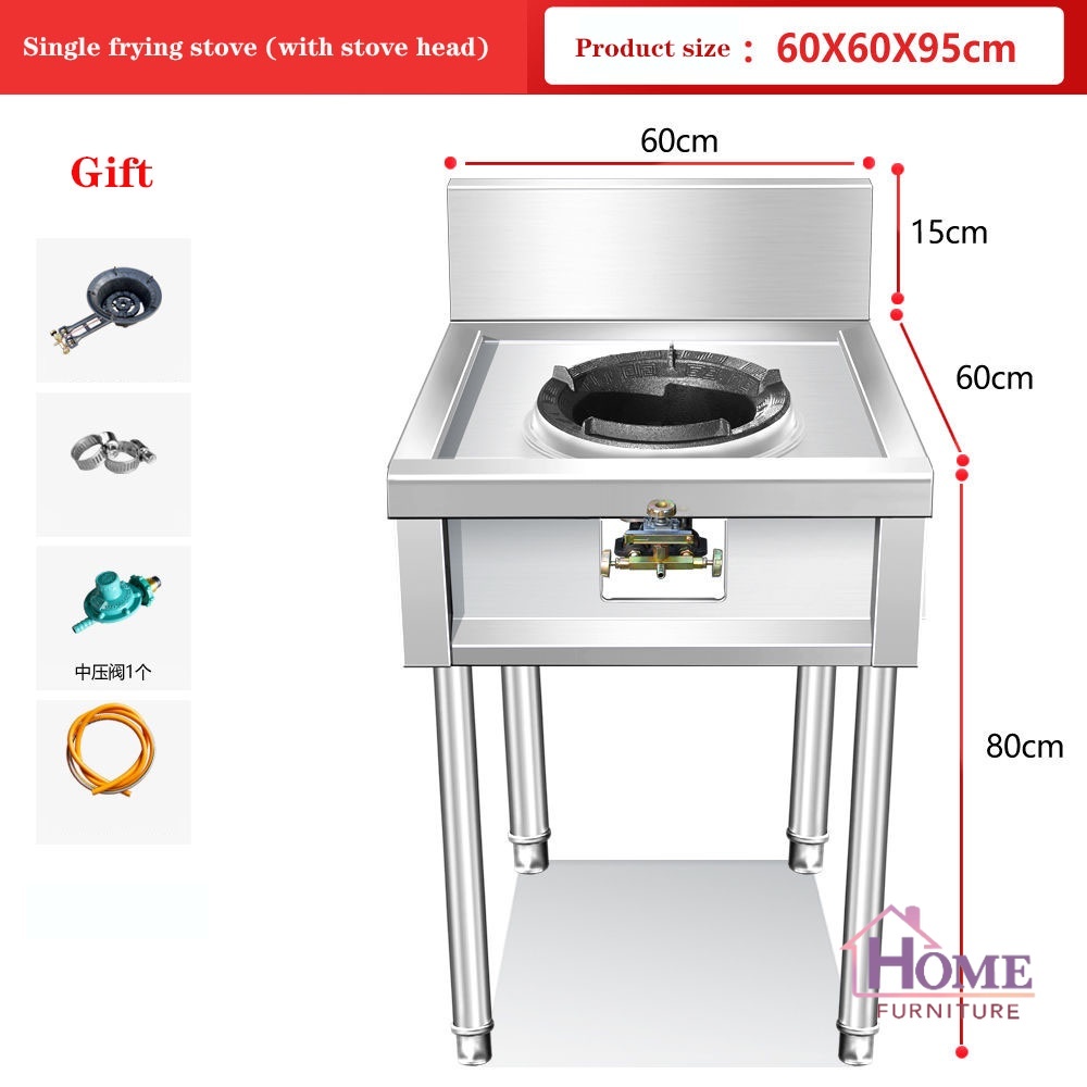🔥Ready Stock🔥Stainless steel hot stove/gas stove/stove frame liquefied gas