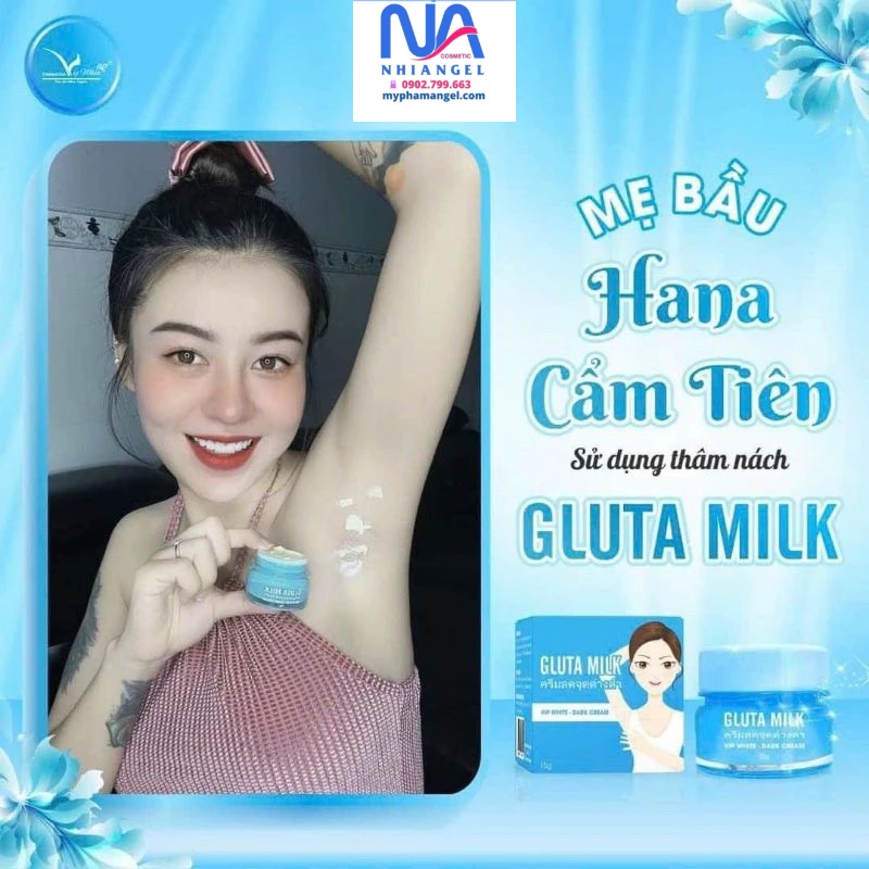 (MUA 1 TẶNG 1) Kem Thâm Nách Gluta Milk Thái Lan