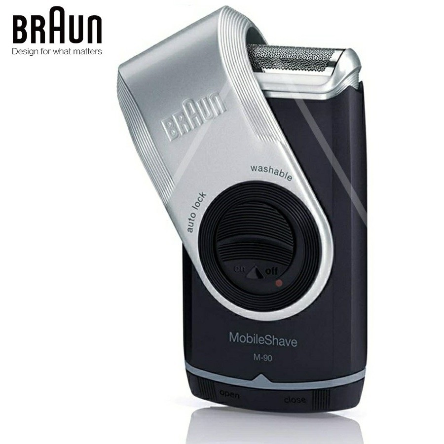 BRAUN m90s m90 Electric Shaver Portable Mobile Travel Razor Alat Cukur ...