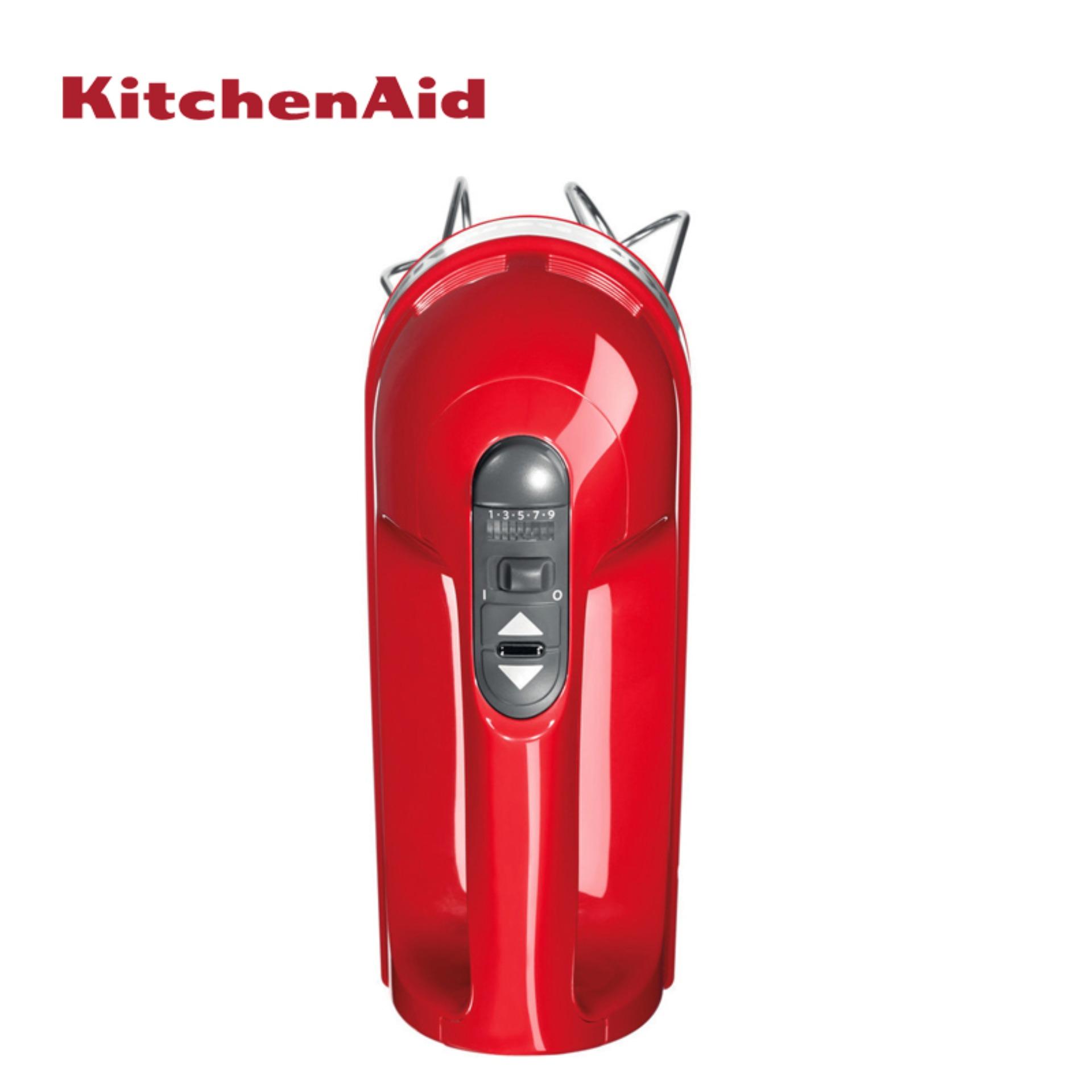 kitchenaid khm926 empire red hand mixer