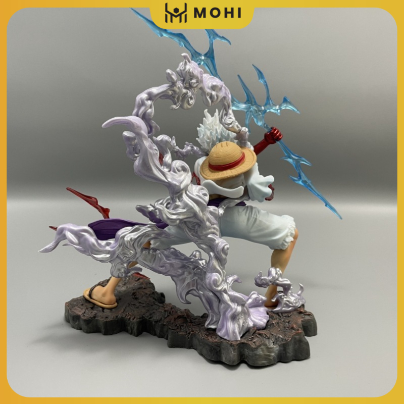 Mô hình OnePiece - Mô hình Luffy Gear 5 - Hiệu ứng sét đỏ