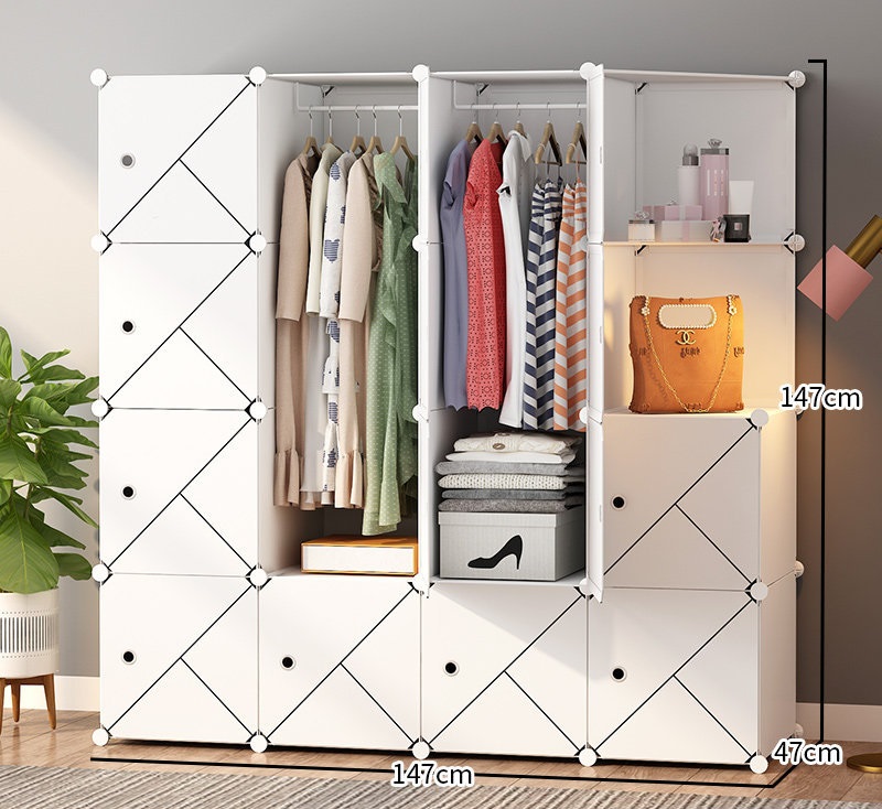 [HCM]TỦ GHÉP 16 NGĂN SIZE LỚN - 14N2X
