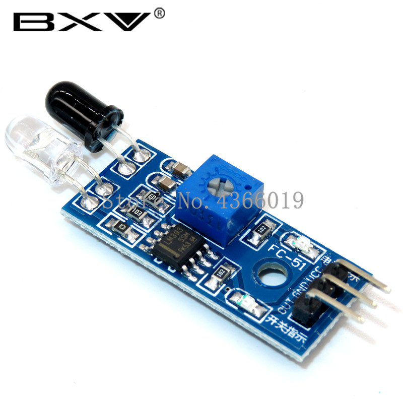 【Unique features】Smart Car Robot Reflective Photoelectric 3pin IR ...