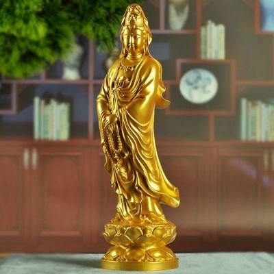 Miễn phí vận chuyển tượng phật bà quan âm đồ trang trí tượng phật phong thủy nhà thờ phật bà quan âm bồ tát