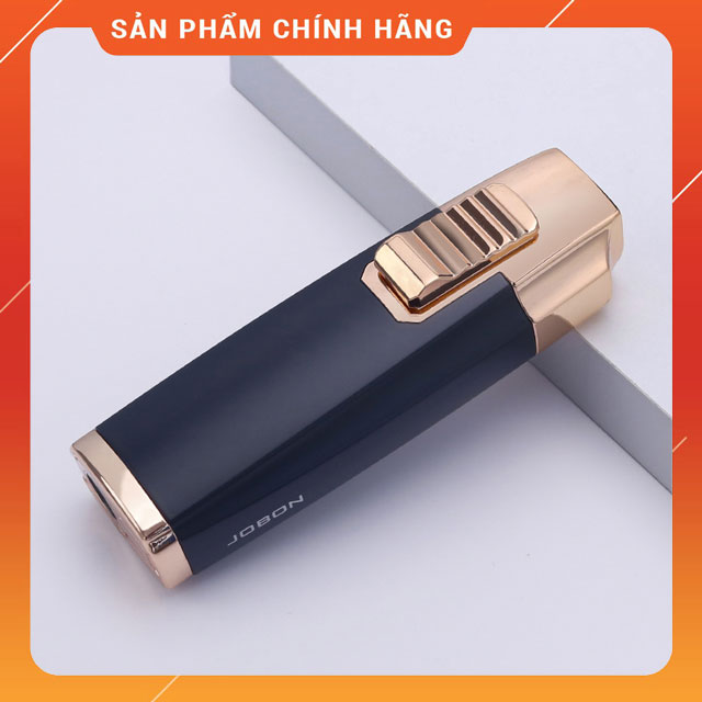 Vỏ hộp quẹt bật lửa gas jobon zb-201 khò 3 tia cực mạnh full box - nhiều màu