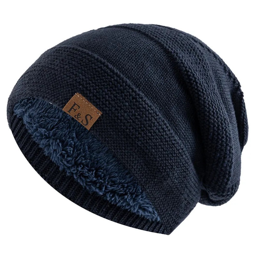 Casual%20Fur%20Lined%20Winter%20Beanie%20Cap%20Soft%20Windproof%20Slouchy%20Hat%20Thick%20Warm%20Cuffed%20Design%20Knitted%20Hats%20-%20Image%203