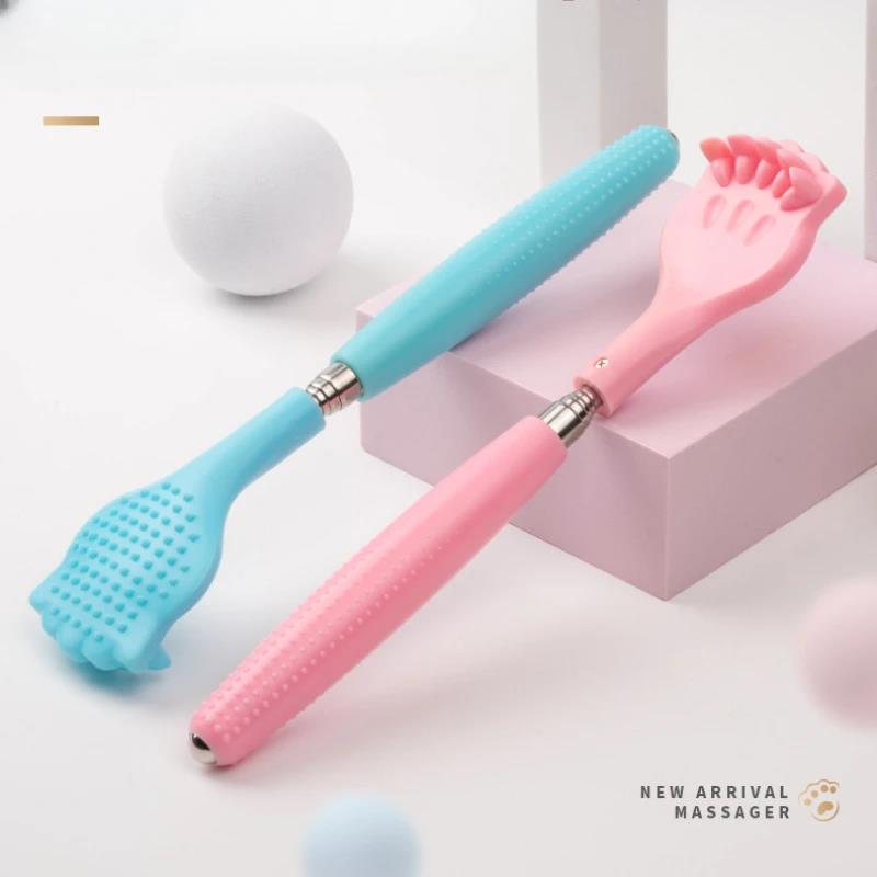 New model Extendable Back Scratcher Telescopic Scratching Hand Back Carding Stick Body Crab Relax Scraper for Tickle Massage Stick. 