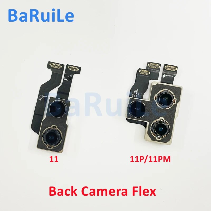 BaRuiLe 1pcs Back Camera Flex Cable for iPhone 7 8 Plus 11 12 Pro Max X ...