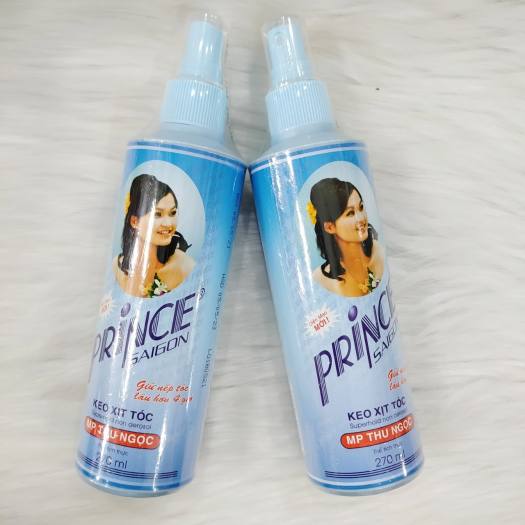 Keo Xịt Tóc Tạo Nếp PRINCE SAIGON 125ml/270ml