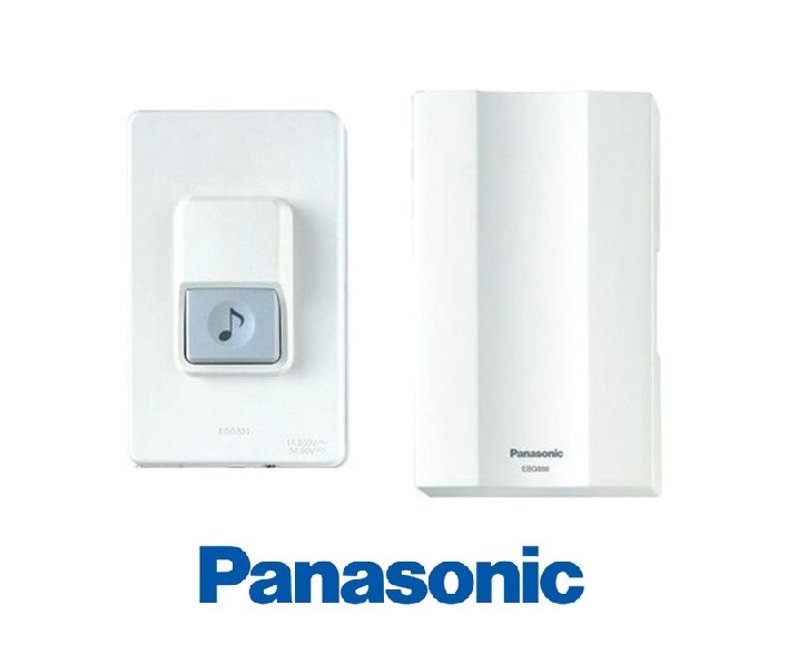 Panasonic Wired Door Bell (Door Bell Push button + Door Chime) Lazada PH