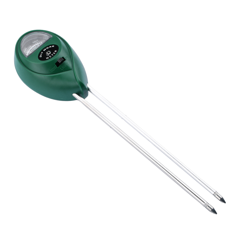 Foriot Soil Moisture Meter 4 in 1 Soil Ph Meter Soil Tester for Moisture Light Soil Ph Test Kit for Garden Lawn Farm Indoor & Outdoor