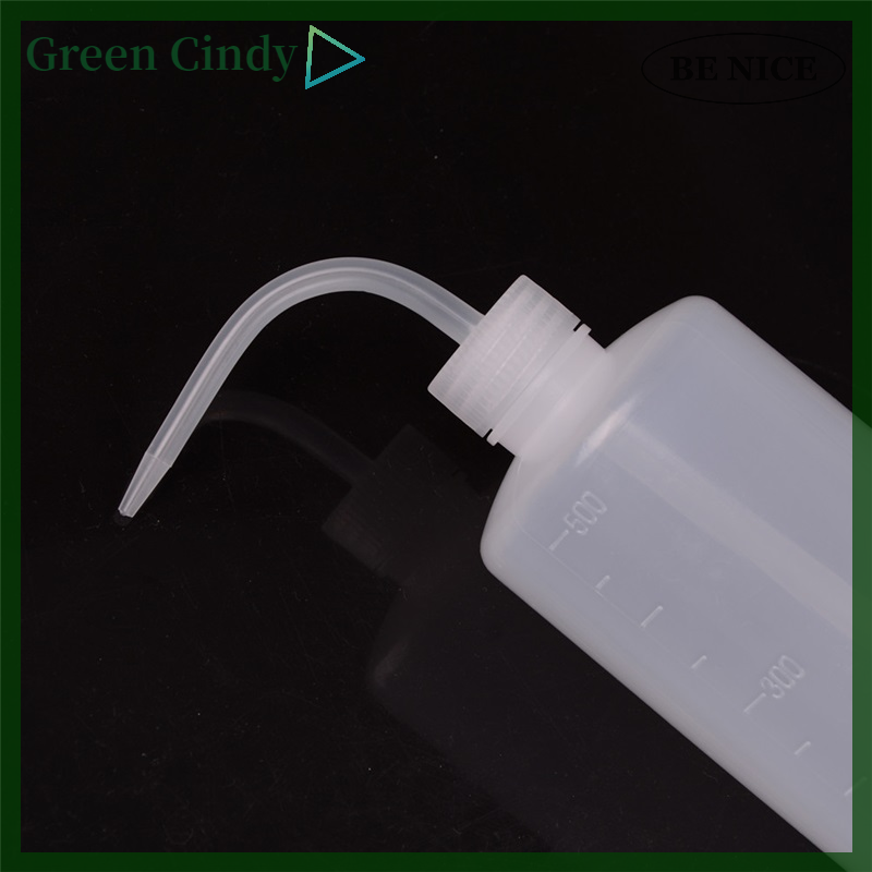 [Green Cindy] 1pc 500ML Large Diffuser Squeeze Tattoo Washing Cleaning Clean Lab ABS Bottle