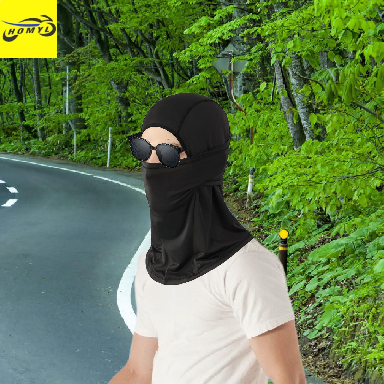 Homyl – Mũ che mặt kiểu mở mắt nhẹ nhàng, tiện lợi, khô nhanh cho người lớn, mũ che giường mùa hè cho xe máy, điều hòa không khí trung tâm, câu cá.
