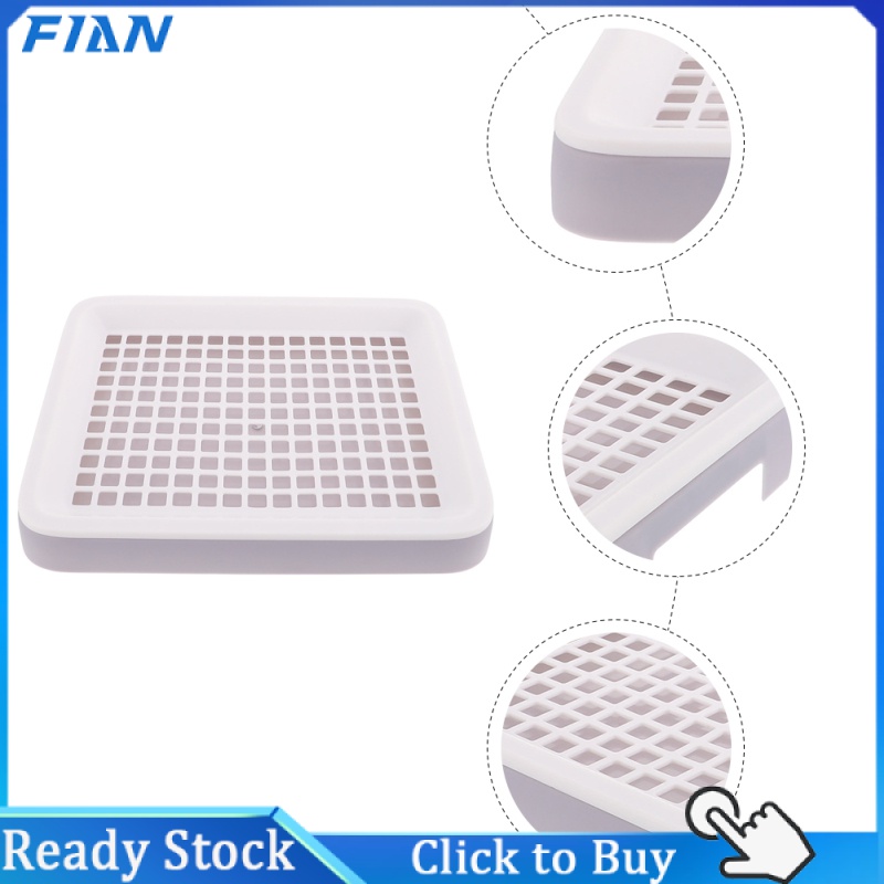 Fianmall Guinea Pig Litter Box Bunny Trainer Nhà vệ sinh Bunny Cage Litter Box Bunny Clean Thiết bị