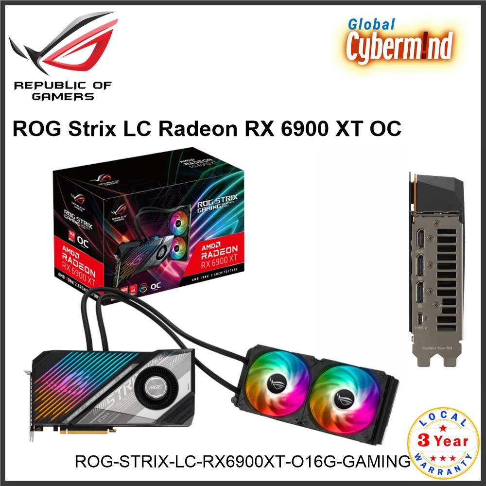 ASUS ROG Strix LC Radeon RX 6900 XT OC 16GB GDDR6 [ROG