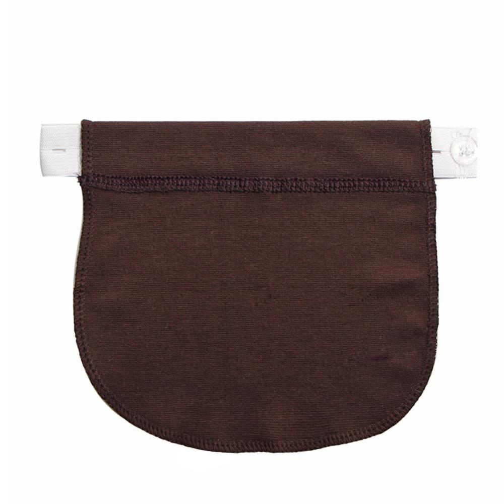 Maternity Pregnancy Waistband Belt Adjustable Elastic Pants Extended Button