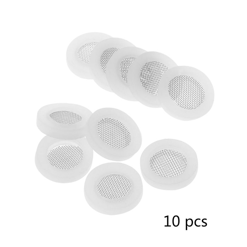 10pcs O Ring Rubber Gaskets With Net Hose Seal Washers For Shower for Head Inlet