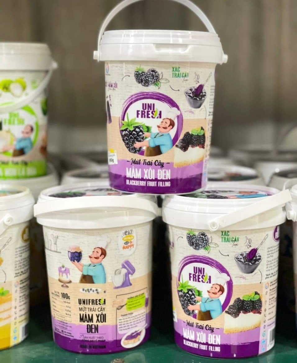 Mứt Mâm Xôi Đen Unifresh (950gr)