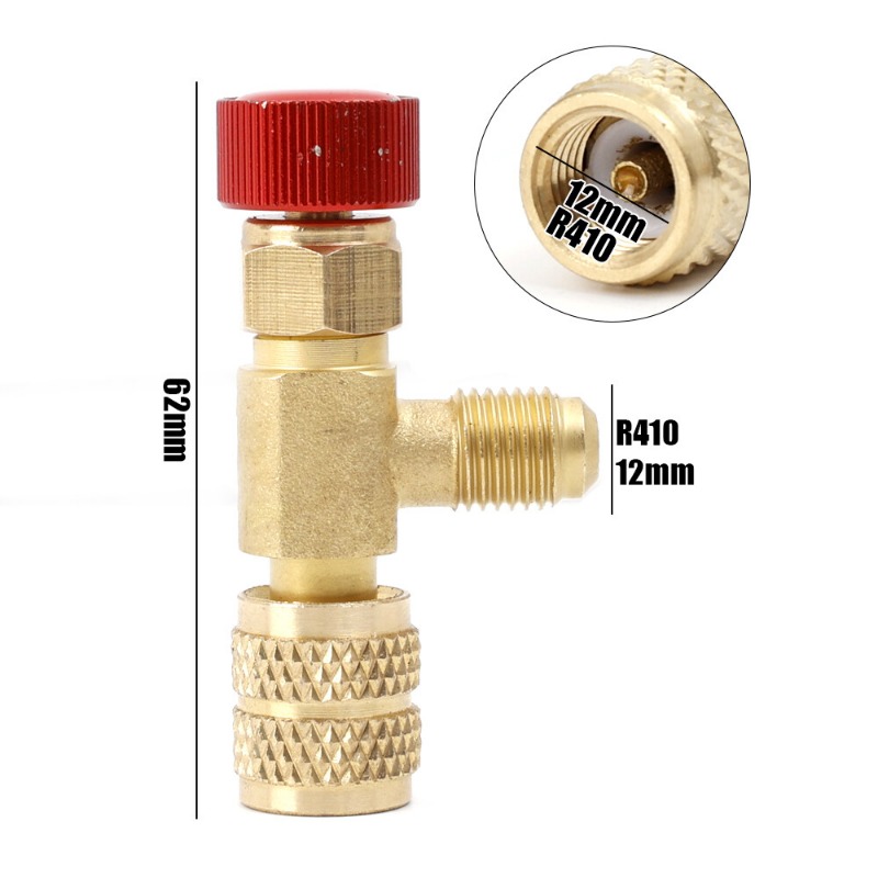 R410a R22 Refrigeration Tool Air Conditioning Safety Valve Adapter ...