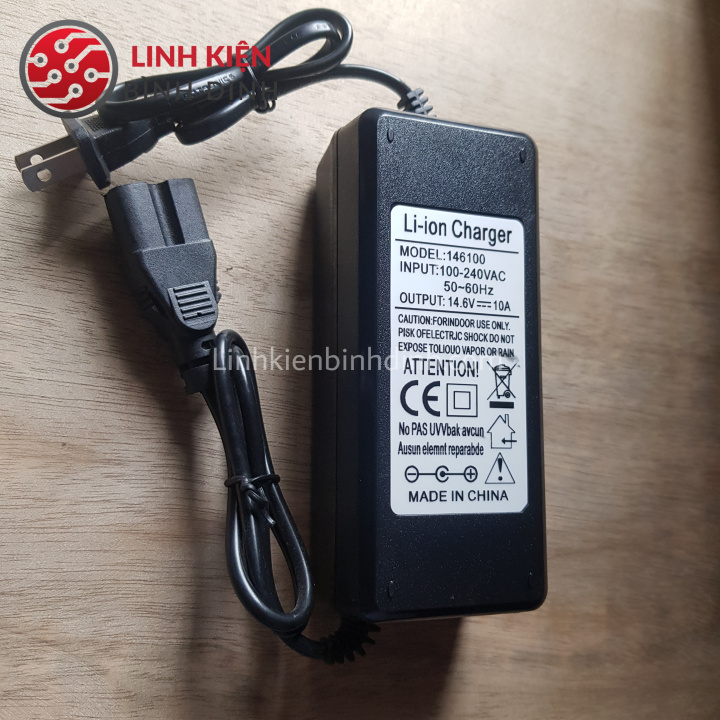 Sạc pin lithium hệ 4S (14,6V - 10A)