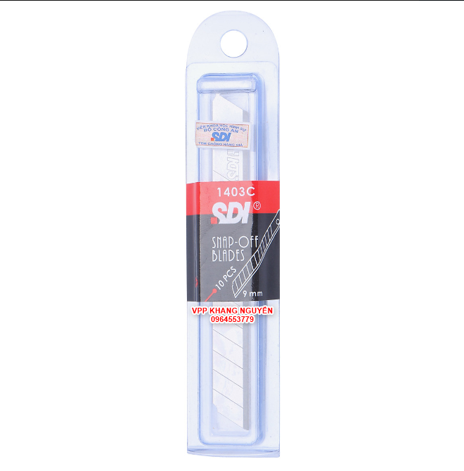 Lưỡi dao rọc giấy sdi 1403/1404 - vĩ 10 lưỡi