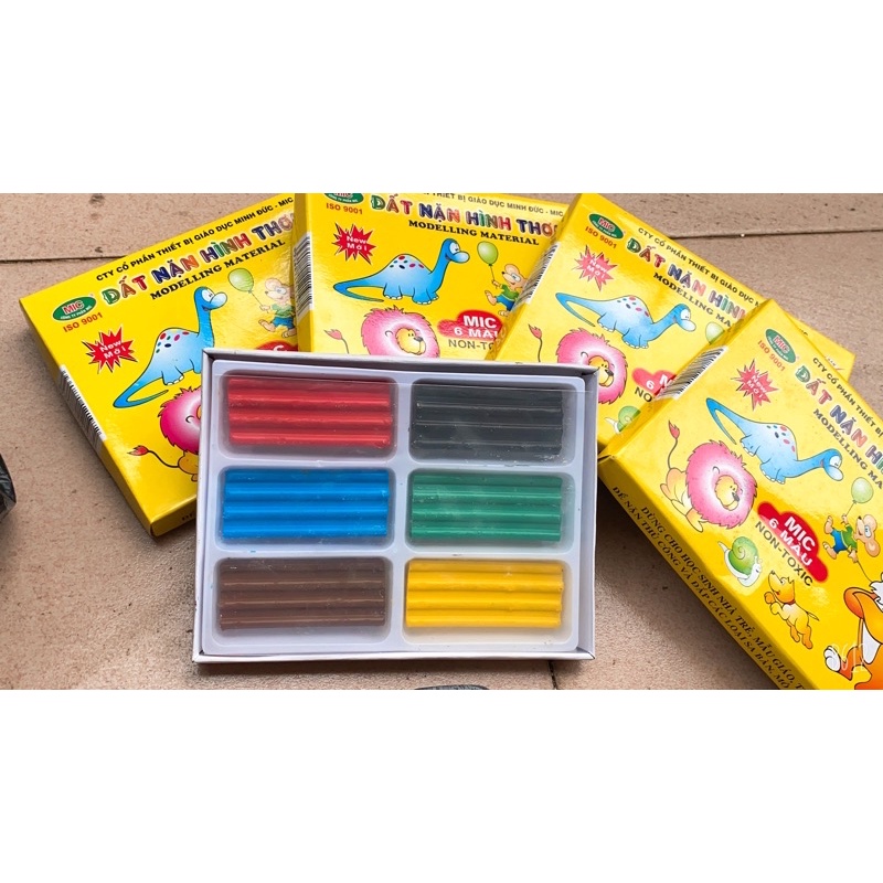 Đất Nặn Mic 6 màu_8 màu _10 màu