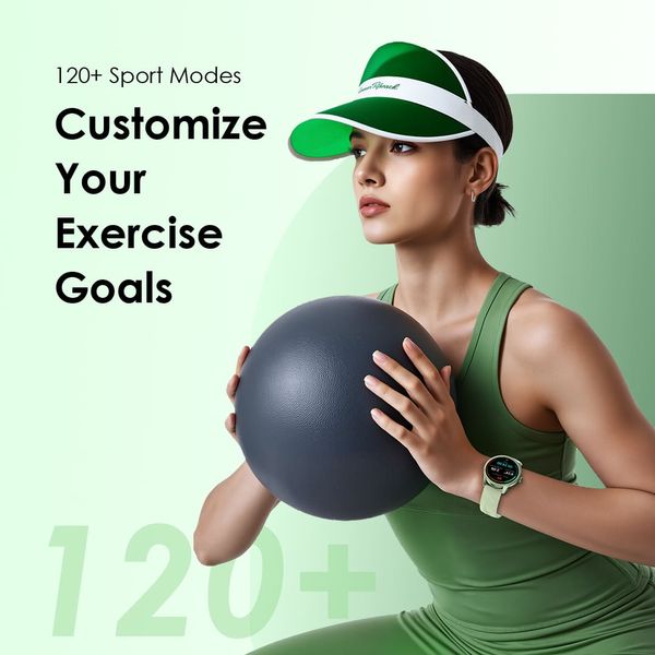 Oraimo Watch 2R Smart Watch OSW-30 Gold / Olive with 1.39 Inch TFT Display and Bluetooth Calling Functionality.