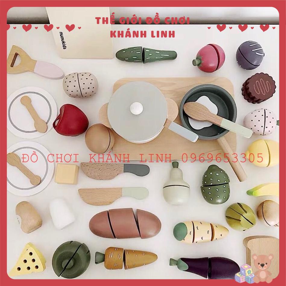 Đồ chơi ấm trà, tháp bánh, kem Nunukids