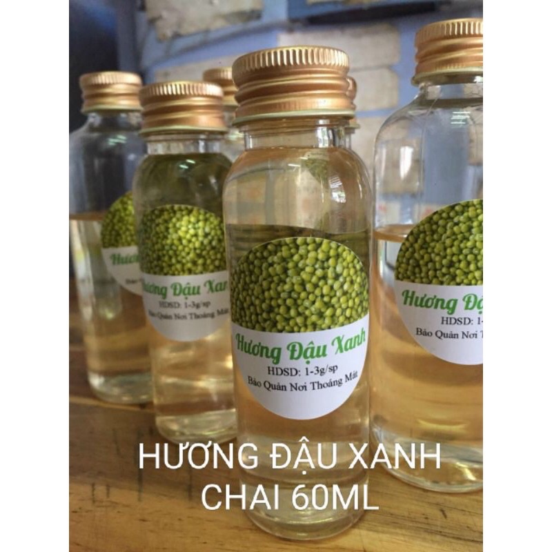 Hương đậu xanh chai 60 ml