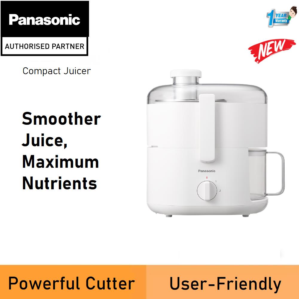 PANASONIC MJ-CS100 COMPACT JUICER FOR FRESH, SMOOTH JUICING MJ-CS100WSK ...