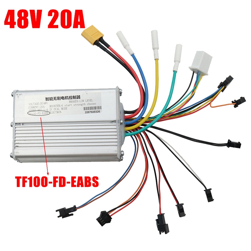 48V 20A Electric Scooter Controller Dashboard Accessory with TF-100 Display Scooter for Electric Scooter