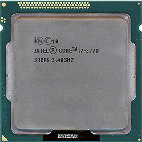 Chíp i7 3770 Cpu i7 3770 4 Lõi 8 Luồng, Tần Số 3.4Ghz up to 3.9Ghz, 8M socket 1155 Dùng Cho Main H61 B75.... Tặng Keo Tản Nhiệt