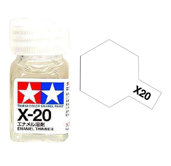 ENAMEL X20 THINNER DUNG DỊCH PHA SƠN THINNER GỐC ENAMEL 10ML 40ML 250ML TAMIYA
