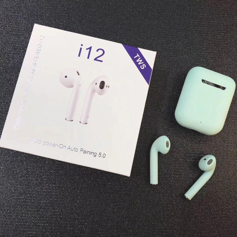 Tai nghe bluetooth i12 TWS cảm biến vân tay